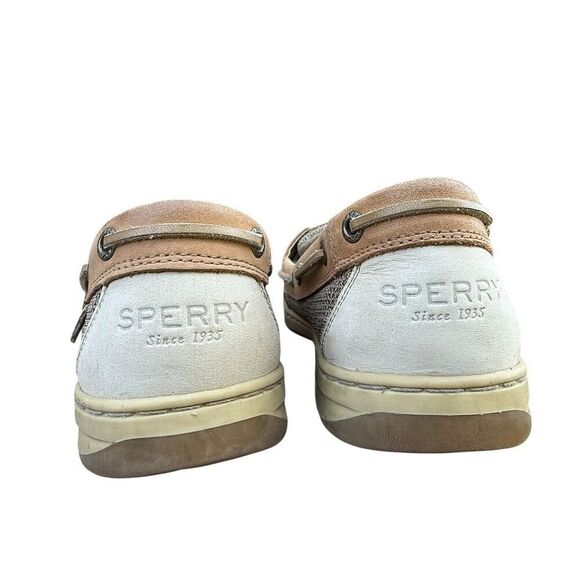 Sperry Women's Angelfish Boat Shoes Brown Leather Size 11M Casual Flats - Picture 9 of 12